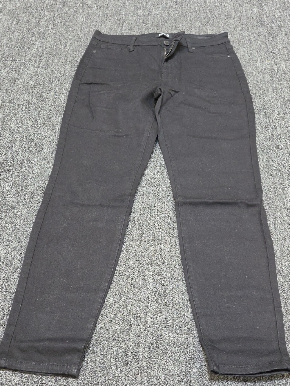 (#1) Buffalo David Bitton Black Women's Straight-Leg Jeans